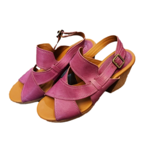 Kork-Ease Shoes - Kork-Ease Halley Heeled Sandal in Purple